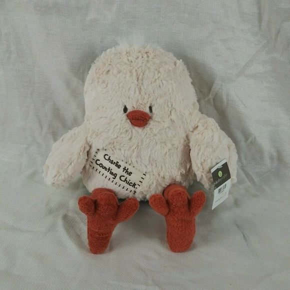 BABYSTYLE Other - Babystyle Charlie the Counting Chick Stuffed Plush Soft Book with Musical Pull